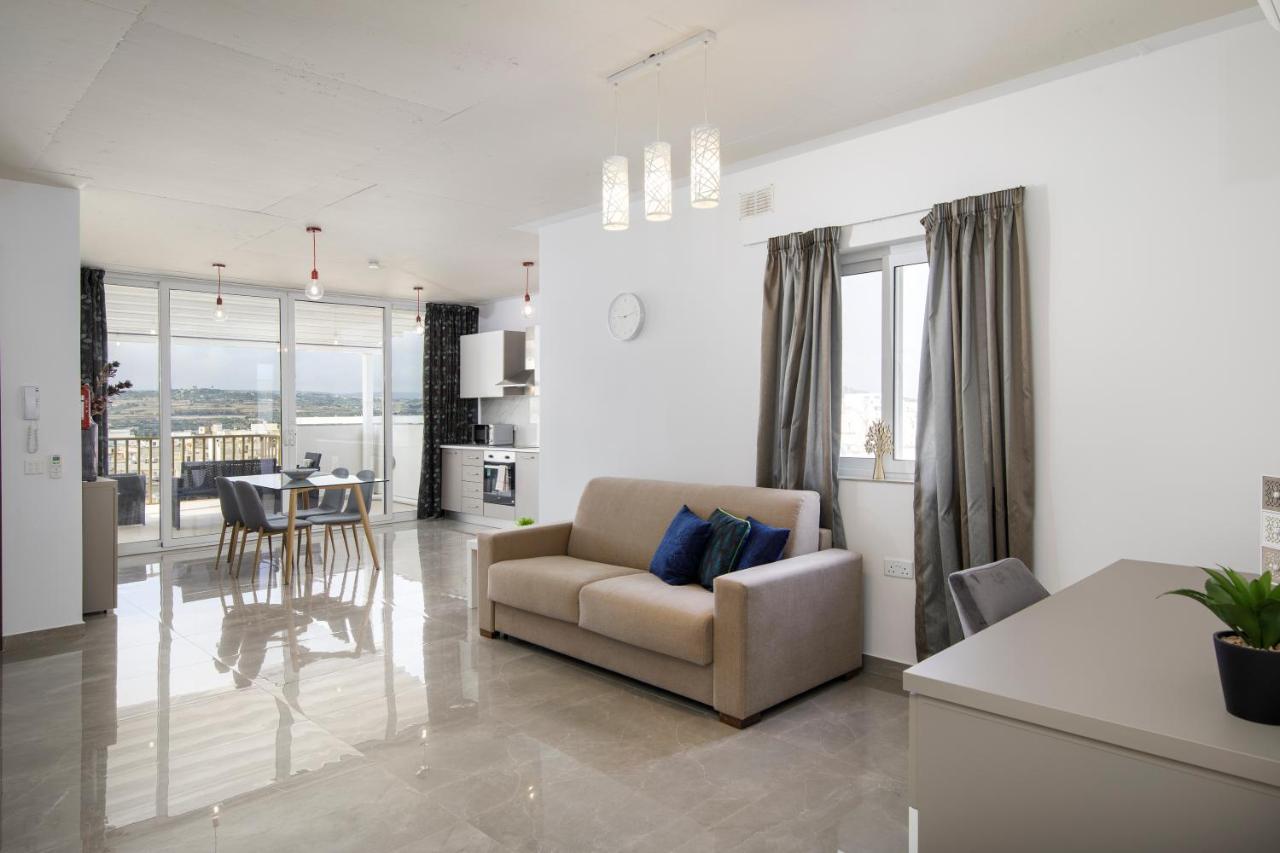 Hilltop Apartments - Stylish Comfort Living Close To The Sea, Bugibba セント・ポールズ・ベイ エクステリア 写真